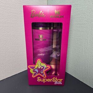 Barbie X Stanley SuperStar Barbie 40 oz‎ Tumbler Limited Edition NIB